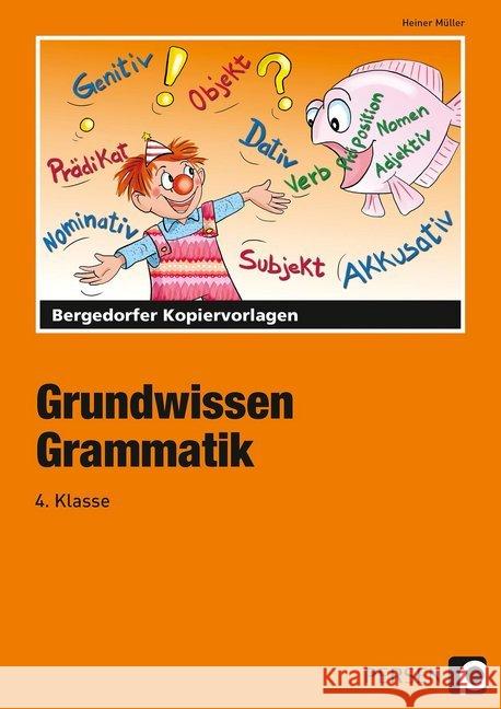 Grundwissen Grammatik, 4. Schuljahr Müller, Heiner   9783834420992 Persen