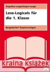 Lese-Logicals für die 1. Klasse Lange, Angelika Lange, Jürgen  9783834423603 Persen