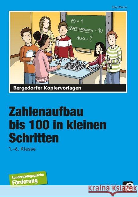 Zahlenaufbau bis 100 in kleinen Schritten, EURO Müller, Ellen 9783834423818 Persen im AAP Lehrerfachverlag