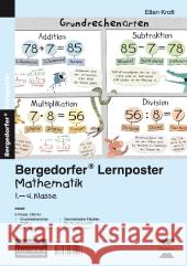 Lernposter Mathematik 1.-4.Klasse : 6 Poster für den Klassenraum. Grundrechenarten Kraft, Ellen 9783834430496