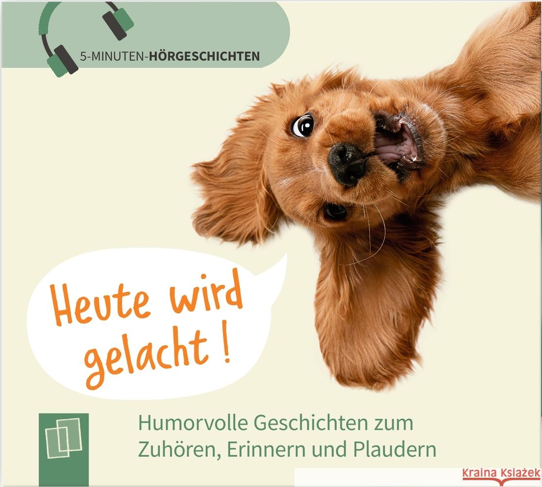 Heute wird gelacht!, Audio-CD Kopmann, Anne, Bartoli y Eckert, Petra, Ebbert, Birgit 9783834647627 Verlag an der Ruhr