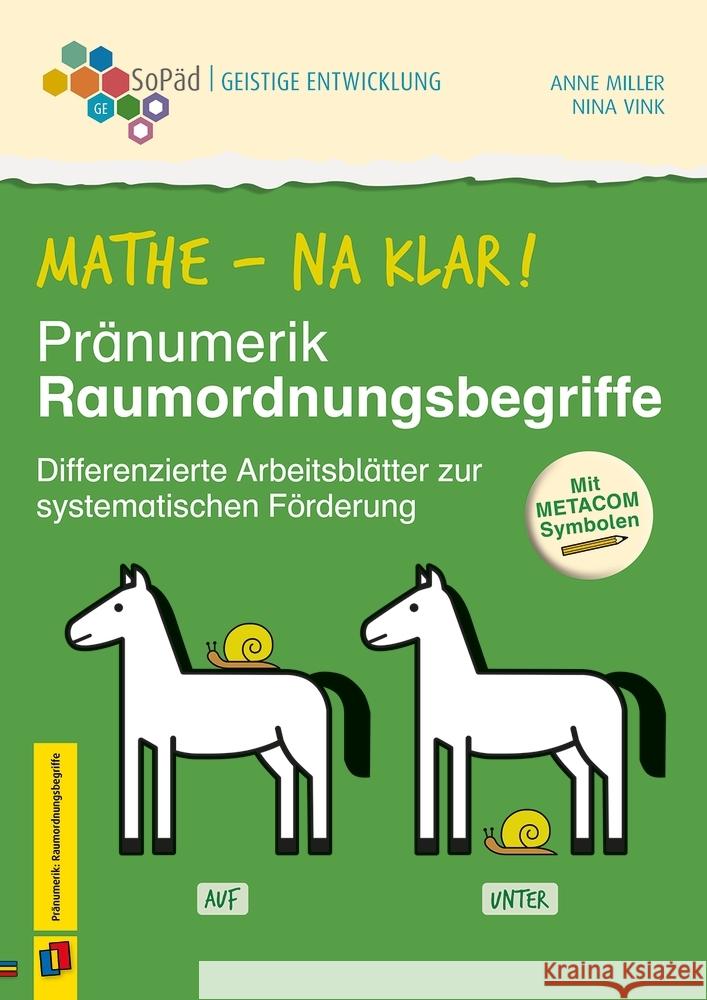 Mathe - na klar! Pränumerik: Raumordnungsbegriffe Vink, Nina, Miller, Anne 9783834661463 Verlag an der Ruhr