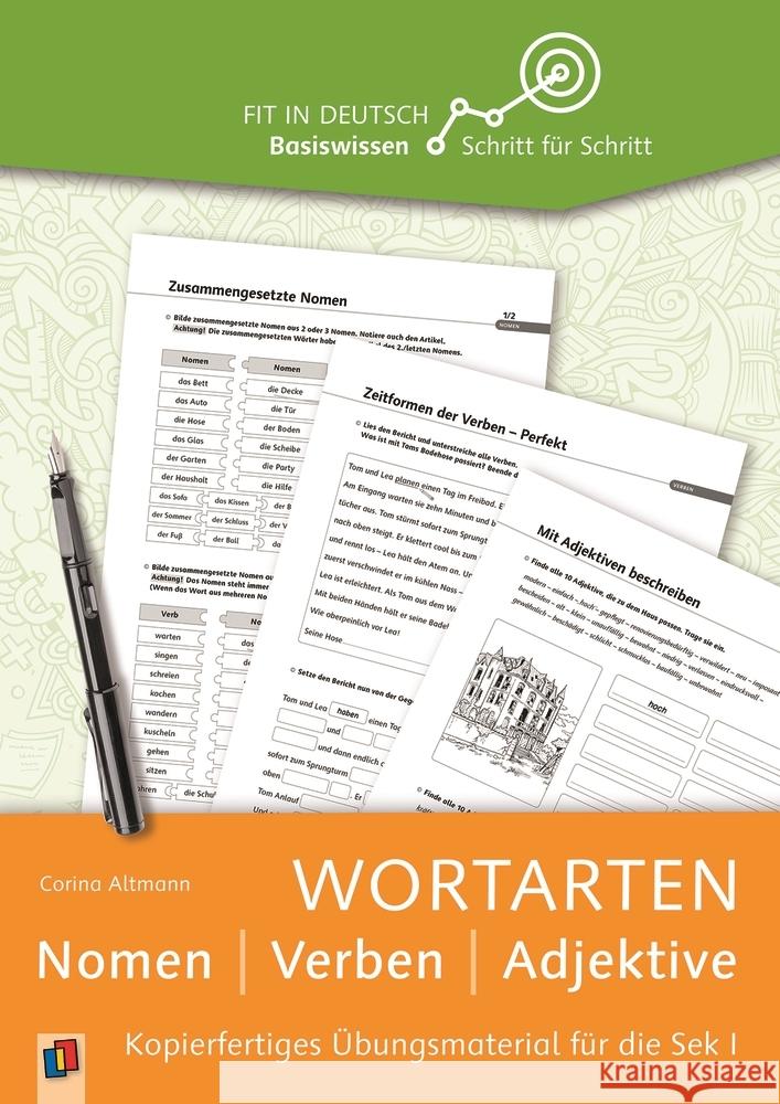 Wortarten: Nomen - Verben - Adjektive Altmann, Corina 9783834662392