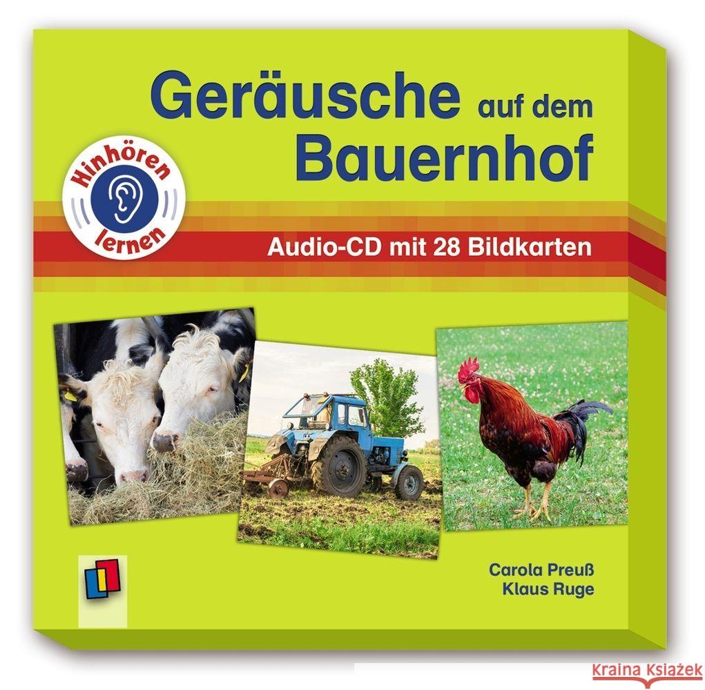 Geräusche auf dem Bauernhof Ruge, Klaus, Preuß, Carola 9783834662675 Verlag an der Ruhr