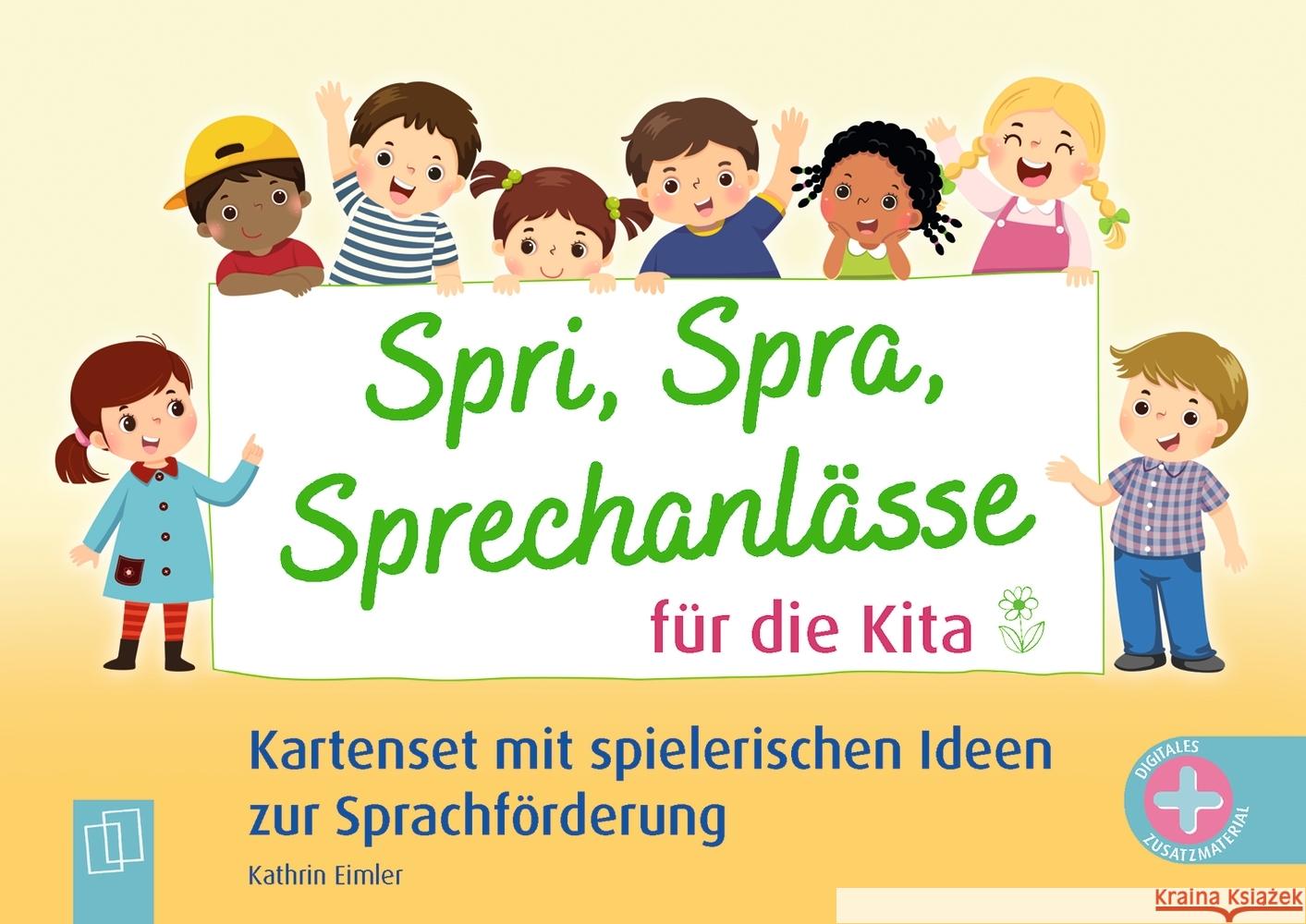 Spri, Spra, Sprechanlässe für die Kita Eimler, Kathrin 9783834665454 Verlag an der Ruhr