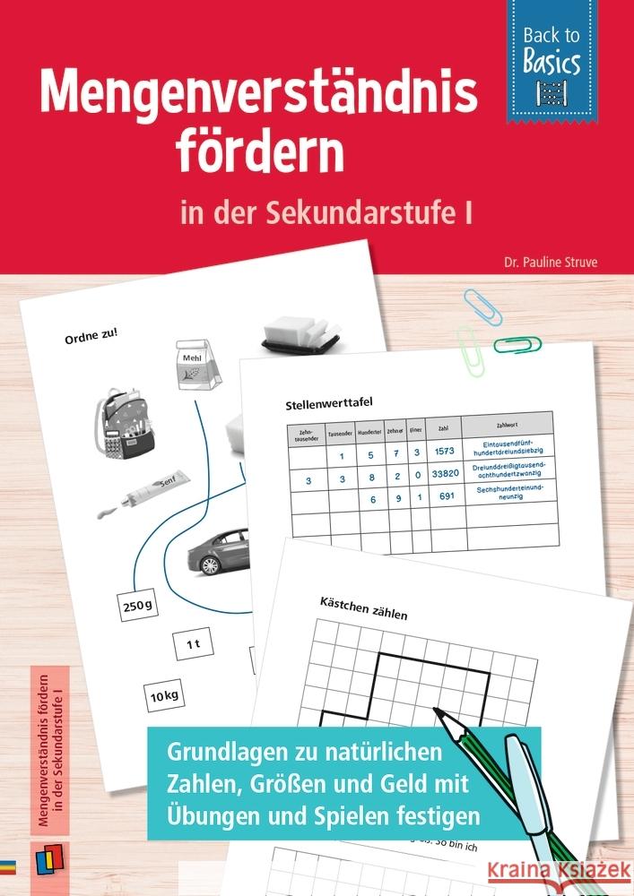 Mengenverständnis fördern in der Sekundarstufe I Struve, Pauline 9783834668011 Verlag an der Ruhr