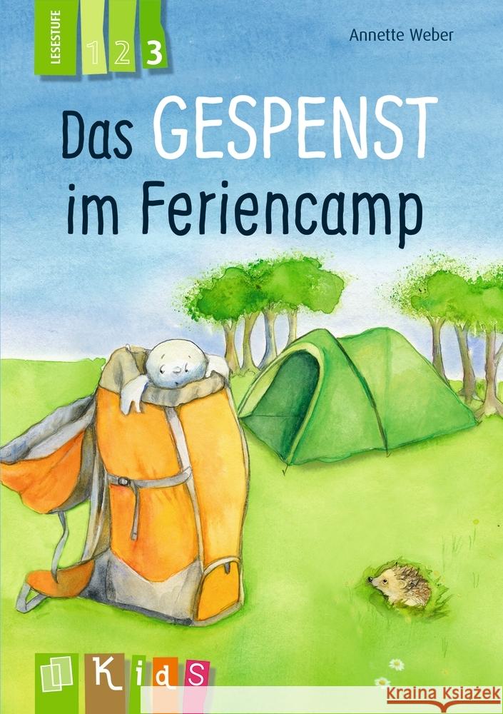 Das Gespenst im Feriencamp - Lesestufe 3 Weber, Annette 9783834668882