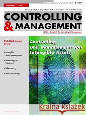 Controlling Und Management Von Intangible Assets Hachmeister, Dirk 9783834900036