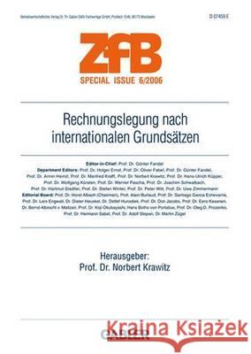 Rechnungslegung Nach Internationalen Grundsätzen Krawitz, Norbert 9783834904256 Gabler Verlag