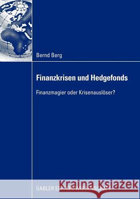 Finanzkrisen Und Hedgefonds: Finanzmagier Oder Krisenauslöser? Starbatty, Prof Dr Joachim 9783834915511