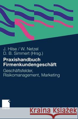 Praxishandbuch Firmenkundengeschäft: Geschäftsfelder, Risikomanagement, Marketing Hilse, Jürgen 9783834915696 Gabler