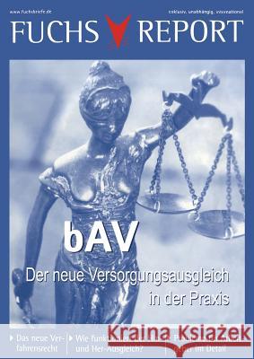 Bav - Der Neue Versorgungsausgleich    9783834920591 Gabler