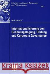 Internationalisierung Von Rechnungslegung, Prüfung Und Corporate Governance Jahnke, Prof Dr Hermann 9783835000735 Deutscher Universitatsverlag