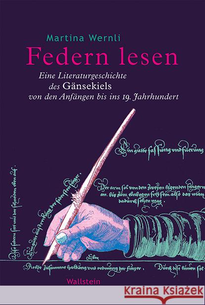 Federn lesen Wernli, Martina 9783835338777 Wallstein