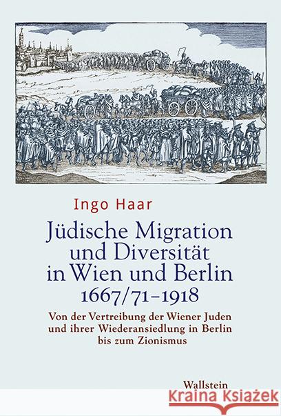Jüdische Migration und Diversität in Wien und Berlin 1667/71-1918 Haar, Ingo 9783835339767 Wallstein