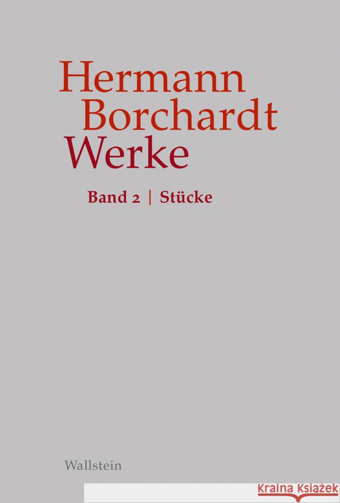 Werke Borchardt, Hermann 9783835351349