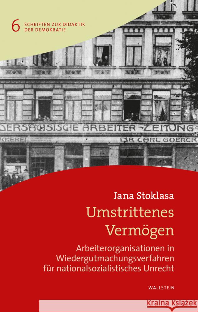 Umstrittenes Vermögen Stoklasa, Jana 9783835353770