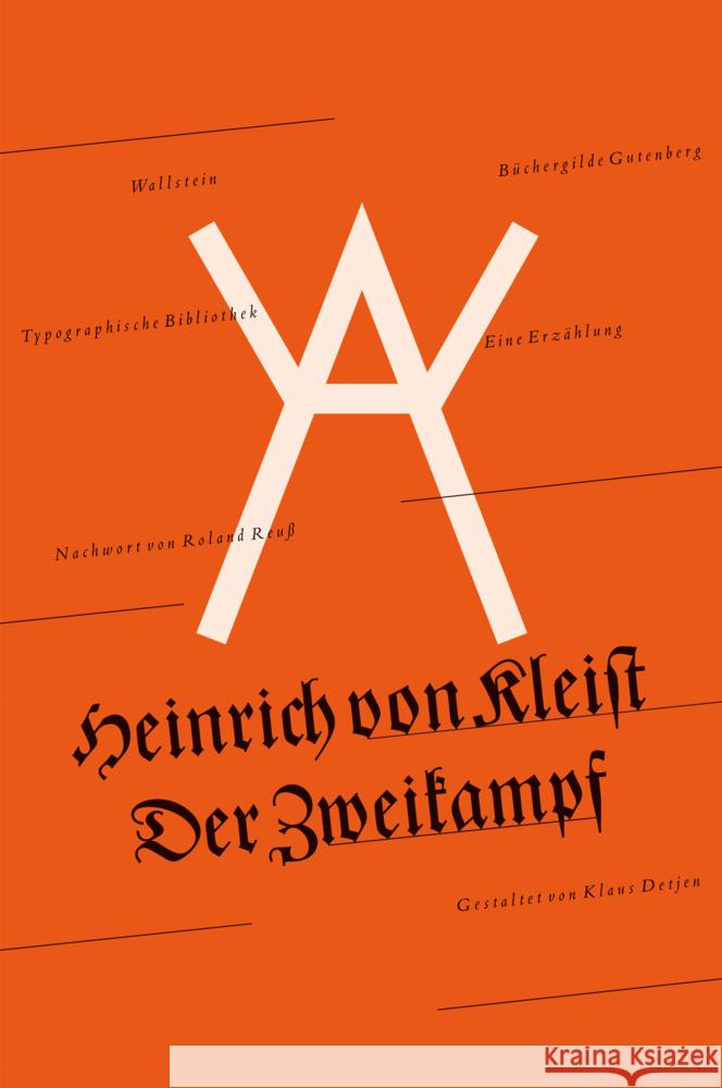 Der Zweikampf Kleist, Heinrich von 9783835355330