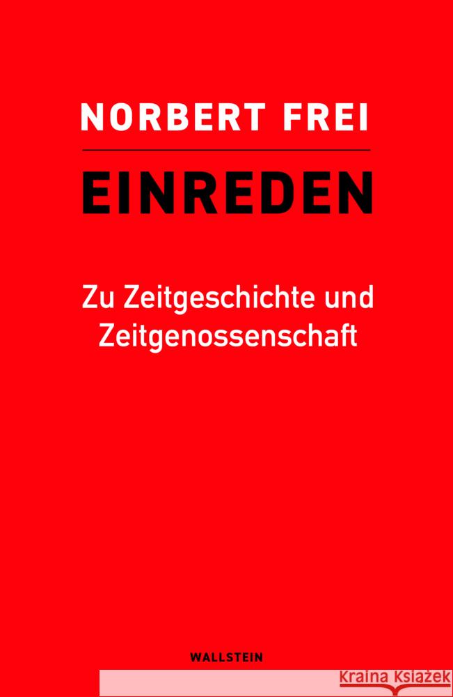 Einreden Frei, Norbert 9783835358218