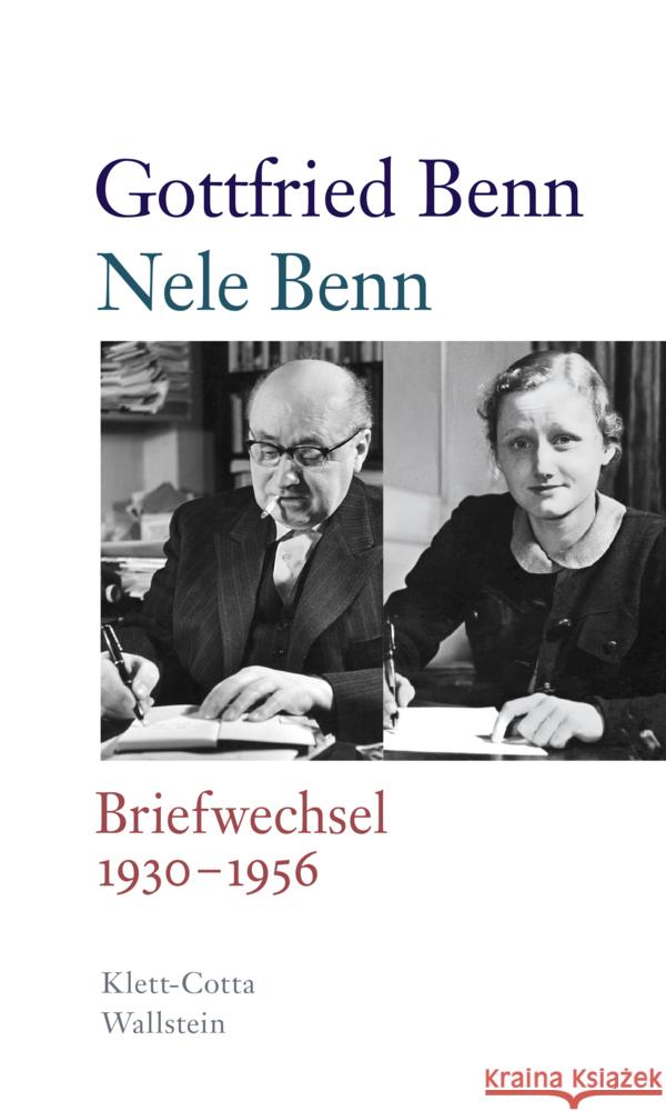 Briefwechsel 1930-1956 Benn, Gottfried, Benn, Nele 9783835359529