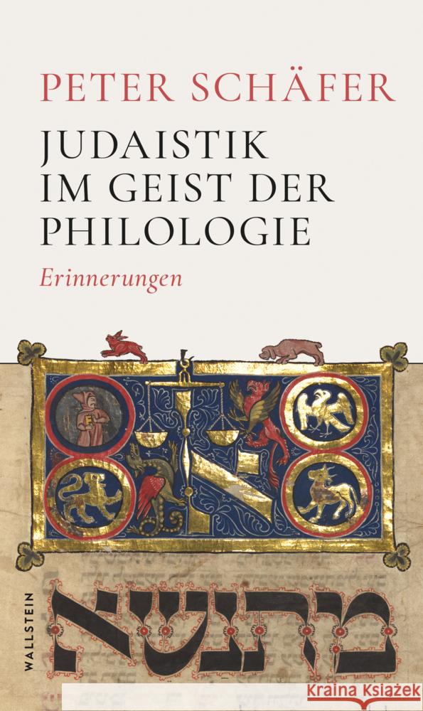 Judaistik im Geist der Philologie Schäfer, Peter 9783835359765
