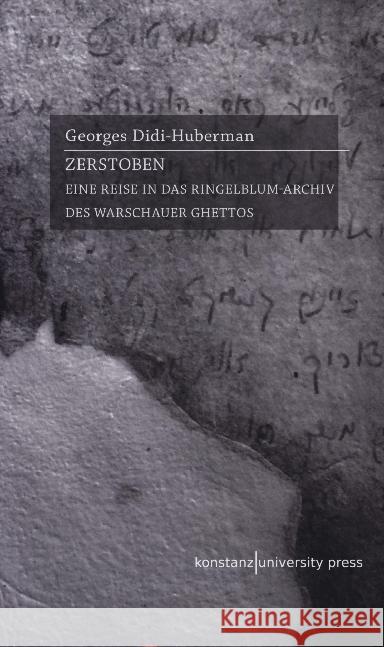 Zerstoben Didi-Huberman, Georges 9783835391468