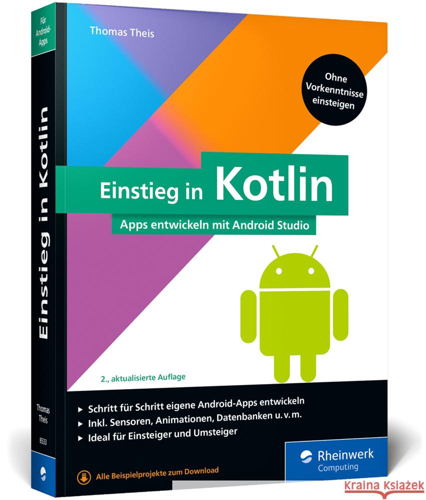 Einstieg in Kotlin Theis, Thomas 9783836285339