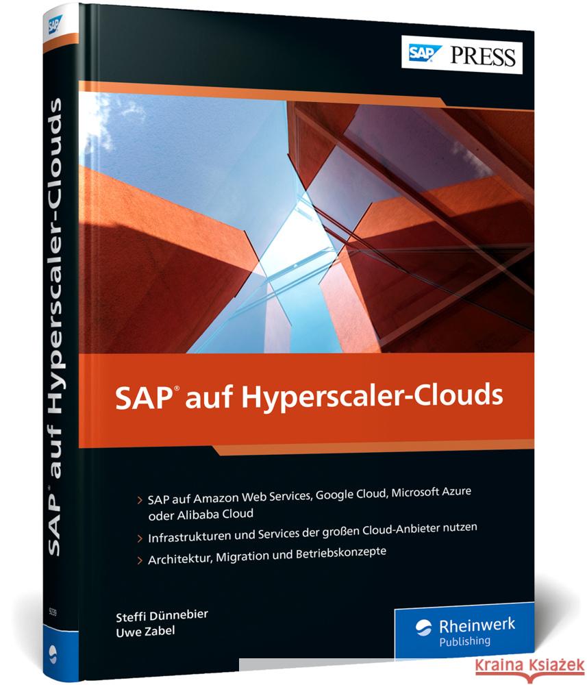 SAP auf Hyperscaler-Clouds Dünnebier, Steffi, Zabel, Uwe, Zabel, Uwe 9783836292399 SAP PRESS