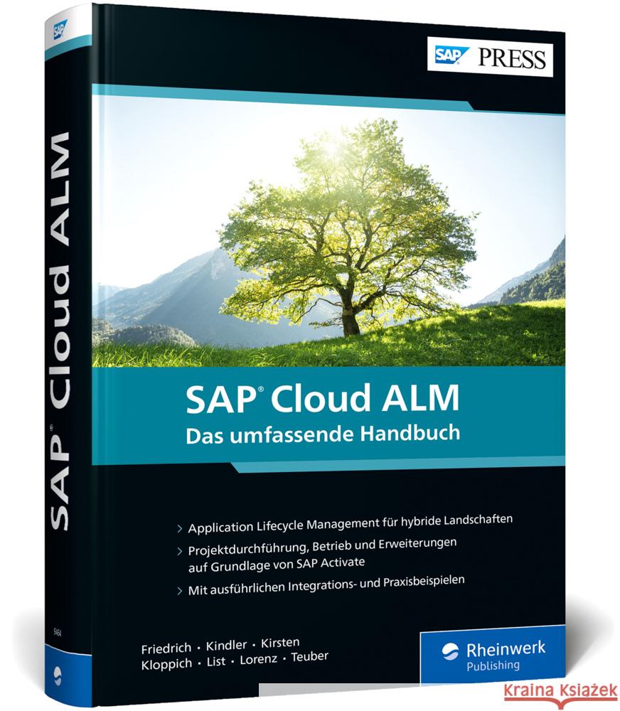 SAP Cloud ALM Teuber, Lars, Friedrich, Matthias, Kindler, Fred 9783836294645