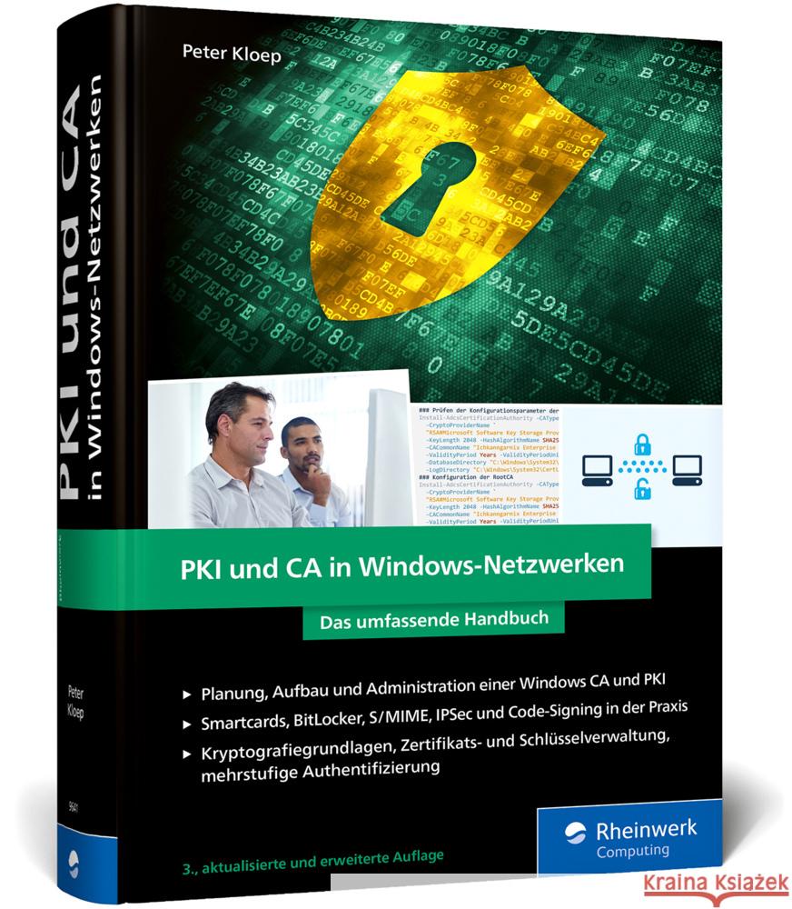 PKI und CA in Windows-Netzwerken Kloep, Peter 9783836296410 Rheinwerk Computing