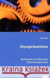 Sturzprävention : Bestandteil des klinischen Risikomanagements Stein, Anja 9783836461047