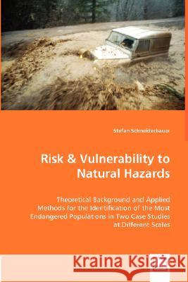 Risk & Vulnerability to Natural Hazards Stefan Schneiderbauer 9783836481625 VDM Verlag