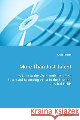 More Than Just Talent Grace Talusan 9783836482707 VDM Verlag