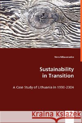 Sustainability in Transition Nora Mzavanadze 9783836486286 VDM Verlag