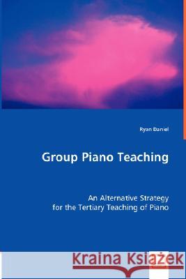 Group Piano Teaching Ryan Daniel 9783836494359