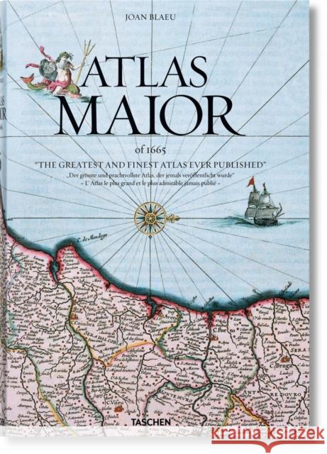 Joan Blaeu. Atlas Maior of 1665 Blaeu, Joan 9783836538039 Taschen GmbH