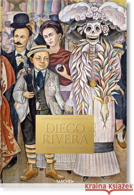 Diego Rivera. Sämtliche Wandgemälde. The Complete Murals Lozano, Luis M.; Rivera, Juan R. Coronel; Rivera, Diego 9783836568944