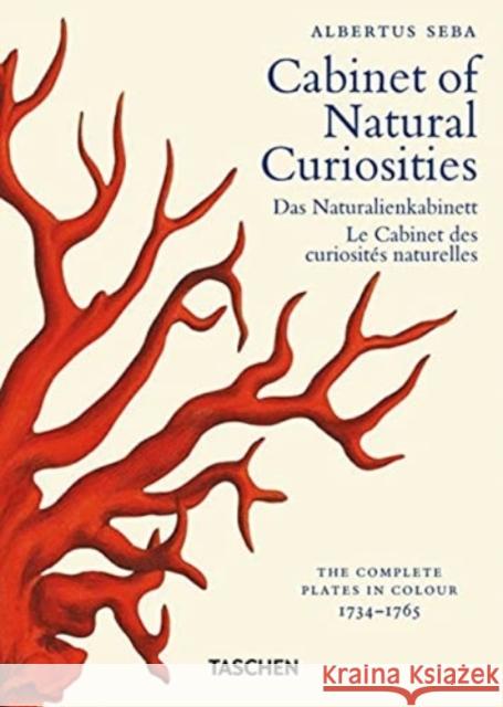 Seba. Cabinet of Natural Curiosities. 40th Ed. Taschen 9783836587884