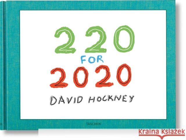David Hockney. 220 for 2020 Taschen 9783836599115 Taschen