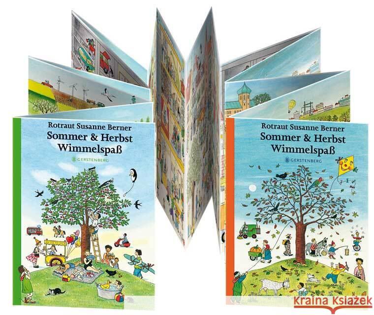 Sommer & Herbst Wimmelspaß : Wendeleporello Berner, Rotraut S. 9783836957649