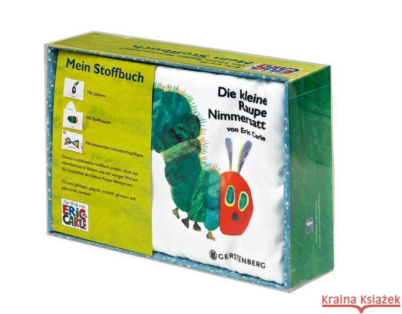 Die kleine Raupe Nimmersatt - Mein Stoffbuch Carle, Eric 9783836957717 Gerstenberg Verlag