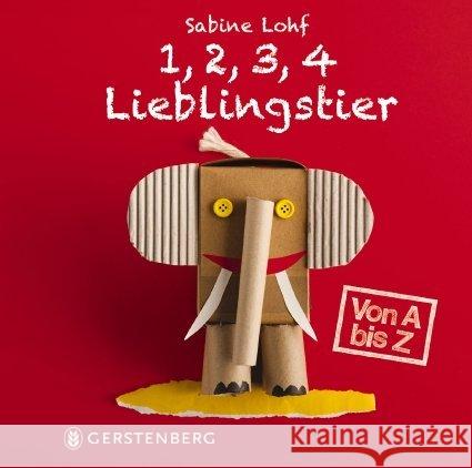 1, 2, 3, 4 Lieblingstier : Von A bis Z Lohf, Sabine 9783836958950 Gerstenberg Verlag