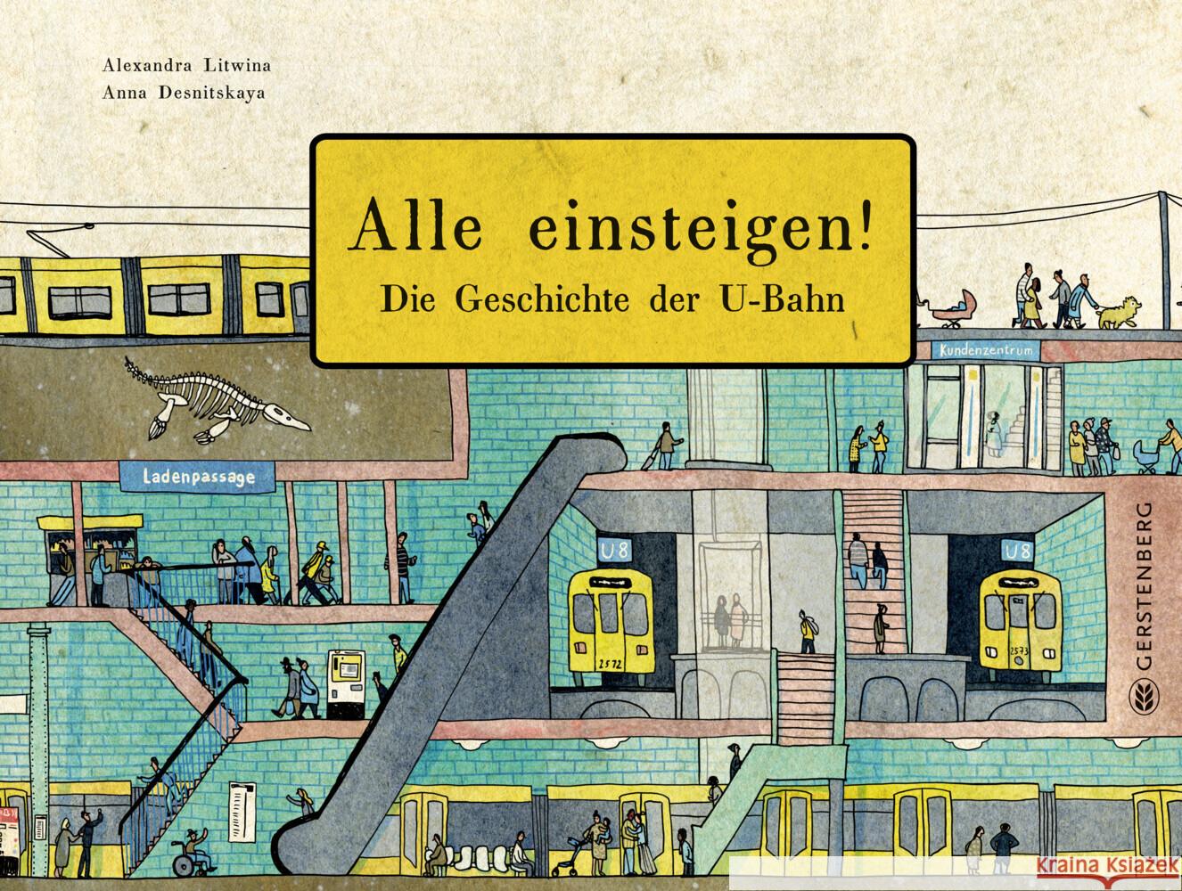 Alle einsteigen! Litwina, Alexandra 9783836960359 Gerstenberg Verlag