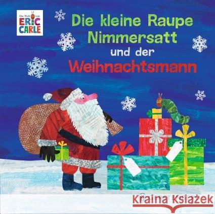 Die kleine Raupe Nimmersatt und der Weihnachtsmann Carle, Eric 9783836961844 Gerstenberg Verlag