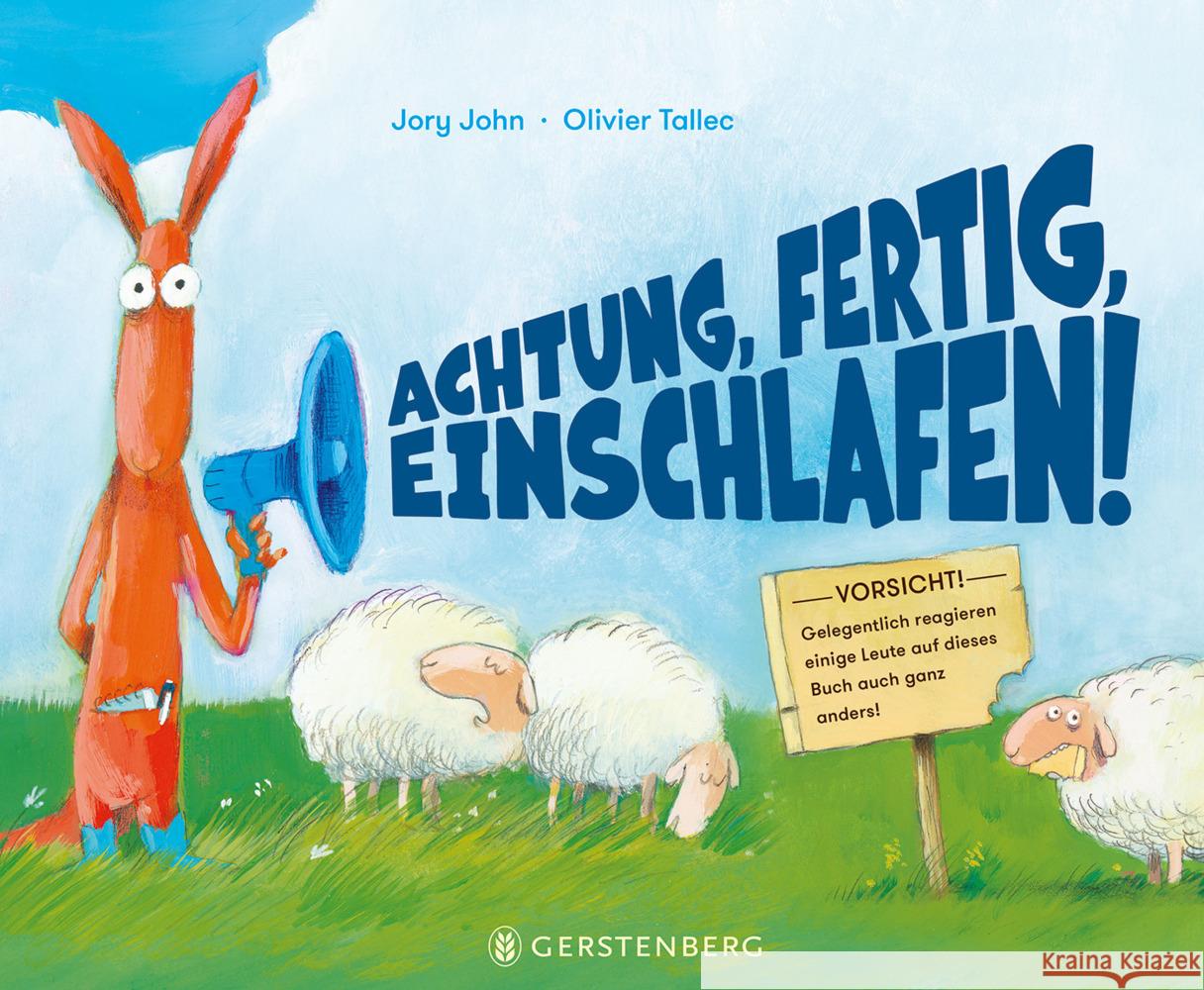 Achtung, fertig, einschlafen! Tallec, Olivier, John, Jory 9783836961912 Gerstenberg Verlag