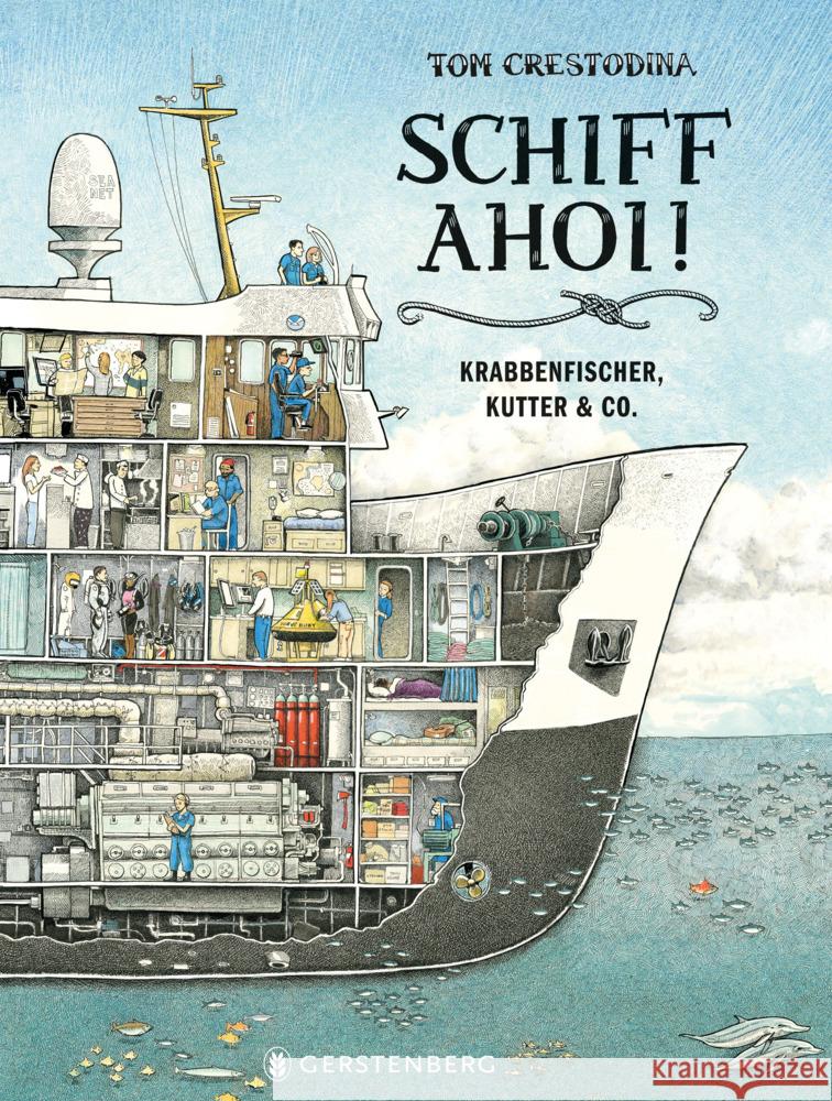 Schiff ahoi! Crestodina, Tom 9783836963220 Gerstenberg Verlag