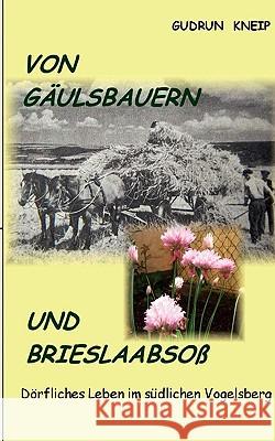 Von Gäulsbauern und Brießlaabsoß: Dörfliches Leben im südlichen Vogelsberg Gudrun Kneip 9783837071597