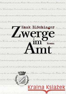 Zwerge im Amt Hank Blchinger 9783837098563 Bod