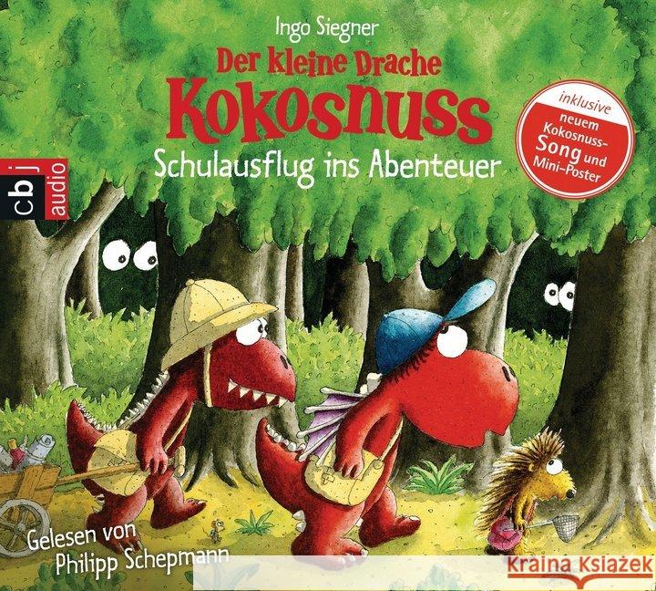 Der kleine Drache Kokosnuss - Schulausflug ins Abenteuer, 1 Audio-CD : Inszenierte Lesung mit Musik Siegner, Ingo 9783837119534