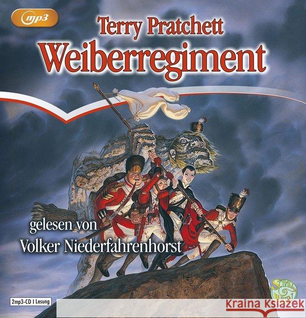 Weiberregiment, 2 MP3-CDs : MP3 Format, Lesung. Gekürzte Ausgabe Pratchett, Terry 9783837142051 Random House Audio